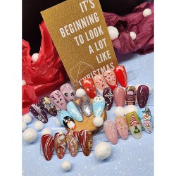 Nail Art Workshop 'Tis The Season  Nail Art Workshop 'Tis The Season