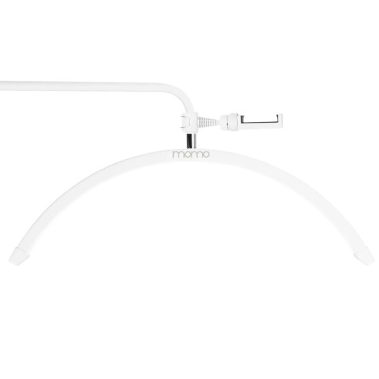 Eyelash Moon Light Curved LED Lamp WHITE 