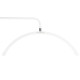 Eyelash Moon Light Curved LED Lamp WHITE 