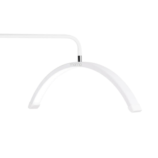 Eyelash Moon Light Curved LED Lamp WHITE 