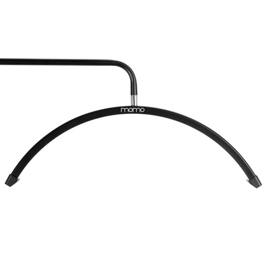 Eyelash Moon Light Curved LED Lamp BLACK 