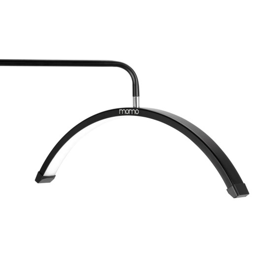Eyelash Moon Light Curved LED Lamp BLACK 