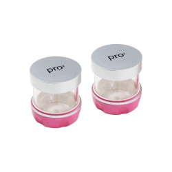 Cup FUCHSIA with Lid (2pcs)