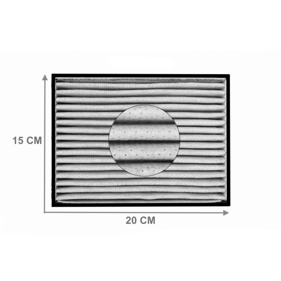 Replacementfilter built-in dust extractor PRO PLUS
