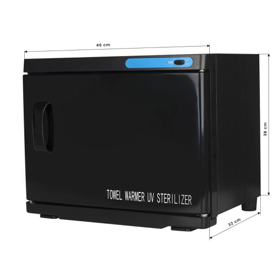 Chauffe-serviettes professionnel UV-C 23L NOIR