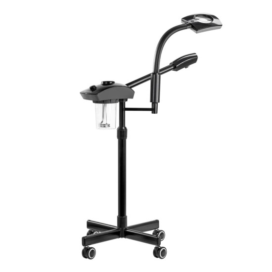 Vapozon avec lampe de magnification à lumière annulaire Dioptre 3 NOIR