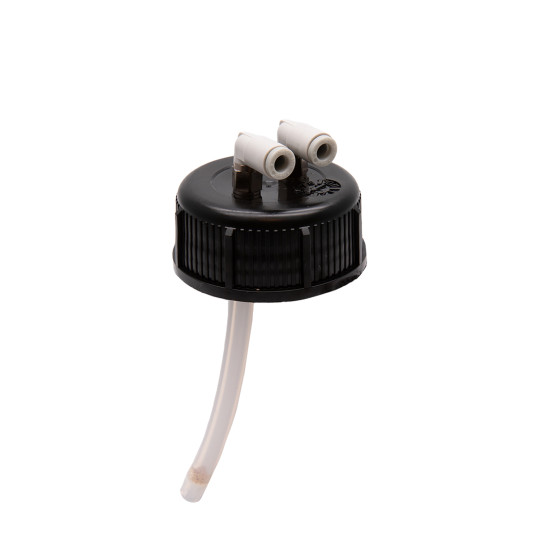 Glass Reservoir Lid with Connections