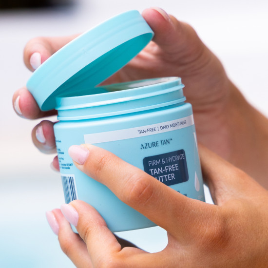 Tan-Free Firm & Hydrate Body Butter 200ml, Azure Tan