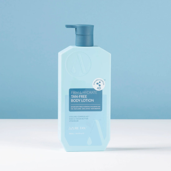 Tan Free Firm & Hydrate Body Lotion 500ml, Azure Tan