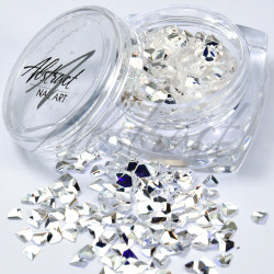 Diamond Shapes SILVER, Abstract Diamond Shapes SILVER, Abstract