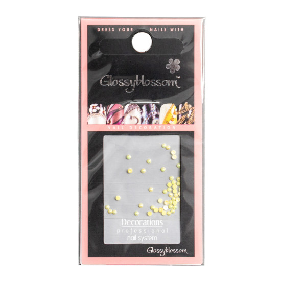 Yellow Sparkling Stones (50pcs)
