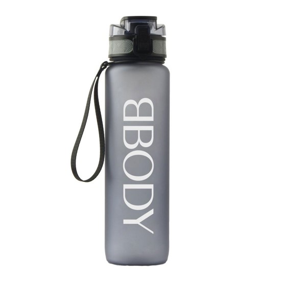 Motivatie Drinkfles BLACK 1000ml