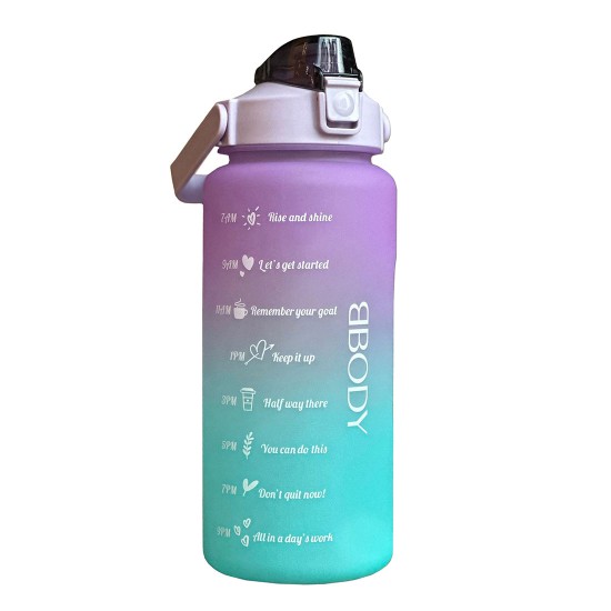 Motiverende Drinkfles 2 L
