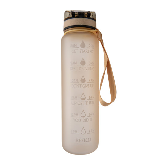 Bouteille de Boisson Motivante BEIGE 1 L