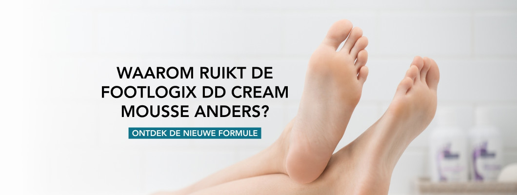 Pourquoi la mousse Footlogix DD Cream à une odeur différente?