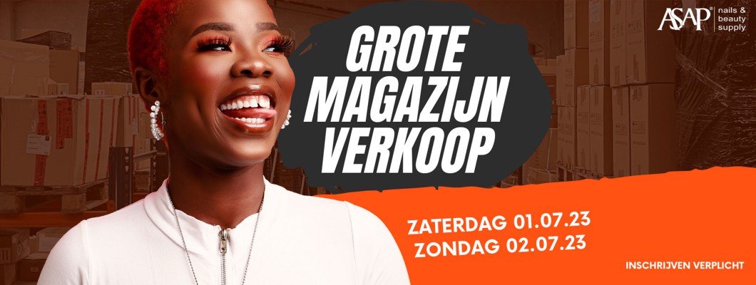 ASAP's Grote Magazijnverkoop!