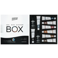 Eyelash and Eyebrow Gel Dye Kit with Developer