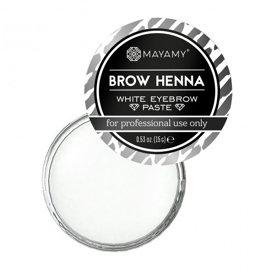 Brow Henna White Eyebrow Paste 15gr