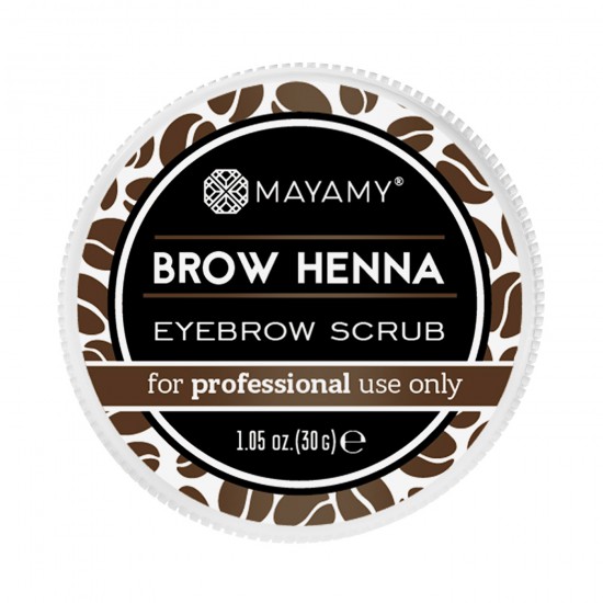 Brow Henna Eyebrow Scrub Coffee & Milk 30gr