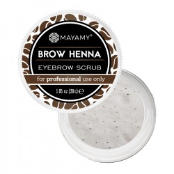 Brow Henna Eyebrow Scrub Coffee & Milk 30gr Brow Henna Eyebrow Scrub Coffee & Milk 30gr