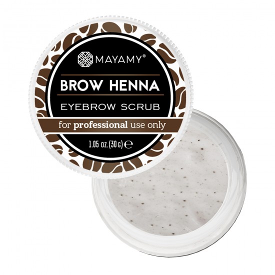 Brow Henna Eyebrow Scrub Coffee & Milk 30gr