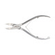 Coupe-ongles de pédicure légèrement courbé Inox 12cm