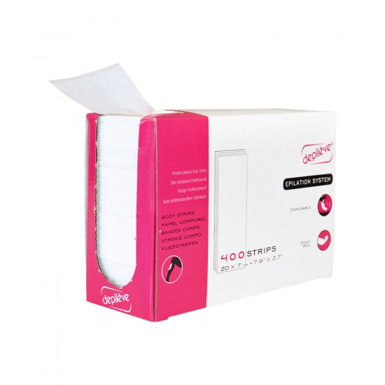 Depilbox Lichaamsstrips 20cm 400st