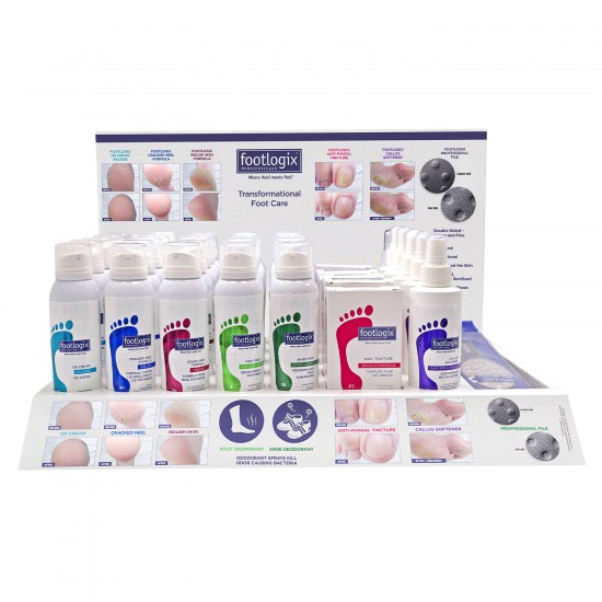 Footlogix® Best Sellers Counter Display 40pcs