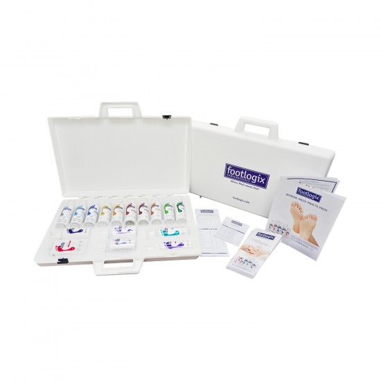 Footlogix® Professional White Briefcase Sales Kit