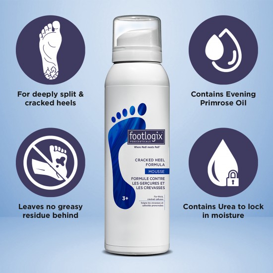 Footlogix® Cracked Heel Formula 125ml