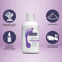 Footlogix® Exfoliating Seaweed Scrub - Retail Size - 250ml Footlogix® Exfoliating Seaweed Scrub - Retail Size - 250ml