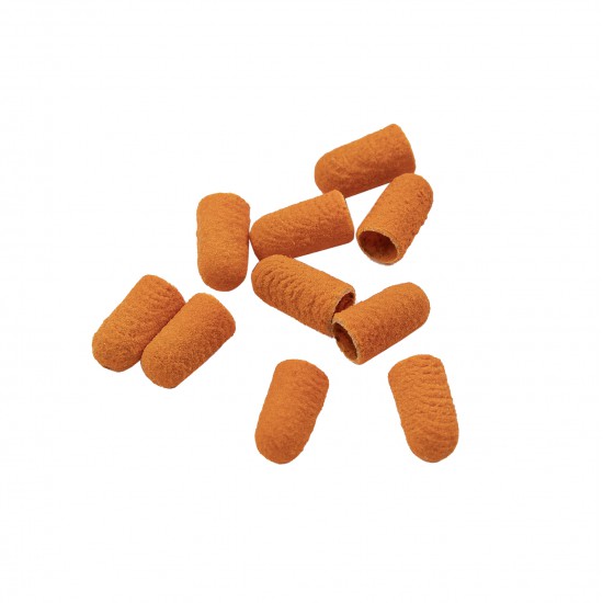 Schuurkapjes Oranje Rond FINE 5mm (10pcs)