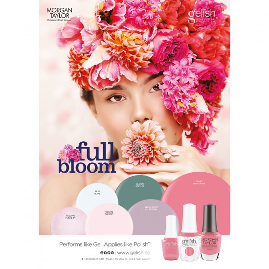 Poster A3 Gelish Full Bloom