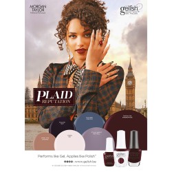 Poster A3 Plaid Reputation Gelish Poster A3 Plaid Reputation Gelish