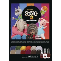 Poster A3 Sing 2, Gelish Poster A3 Sing 2, Gelish