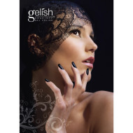 Poster Gelish Black A2 Italian Lace
