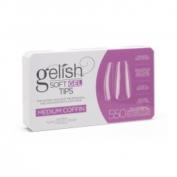 Soft Gel Tips MEDIUM COFFIN 550pcs Soft Gel Tips MEDIUM COFFIN 550pcs