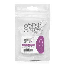 Soft Gel Tips Medium Coffin #1 (50pc) Soft Gel Tips Medium Coffin #1 (50pc)