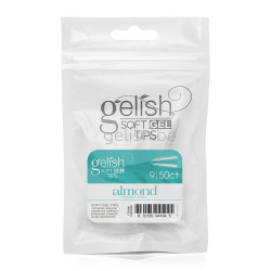 Refill Soft Gel Tips SHORT ALMOND #9 50pcs Refill Soft Gel Tips SHORT ALMOND #9 50pcs
