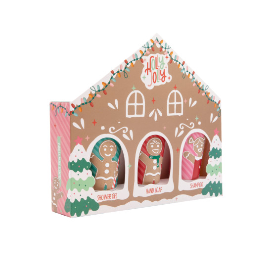Ensemble Cadeau de Bain Joyeux Holly