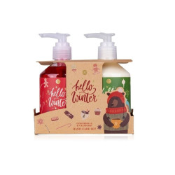 Hello Winter Hand Care Set Hand Soap & Hand Lotion  Hello Winter Hand Care Set Hand Soap & Hand Lotion