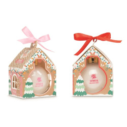 Holly Jolly Shower Gel 100ml in a Ginger Bread House Holly Jolly Shower Gel 100ml in a Ginger Bread House