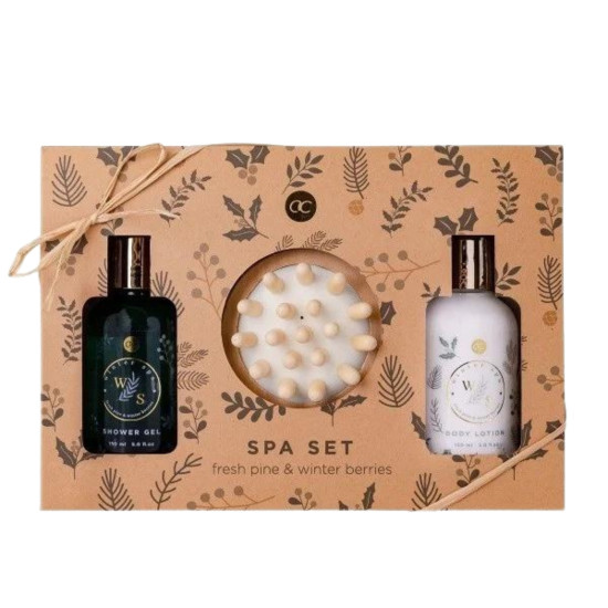 Ensemble de Bain Spa d'Hiver