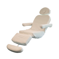 Behandelstoelhoes CHEVRON WHITE