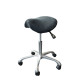 Saddle Stool Cover - Terry Cloth BLACK