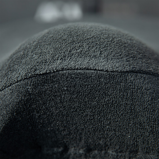 Saddle Stool Cover - Terry Cloth BLACK