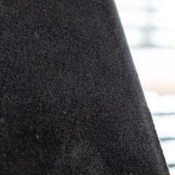 Universal Velour Treatment Chair Cover - BLACK  Universal Velour Treatment Chair Cover - BLACK