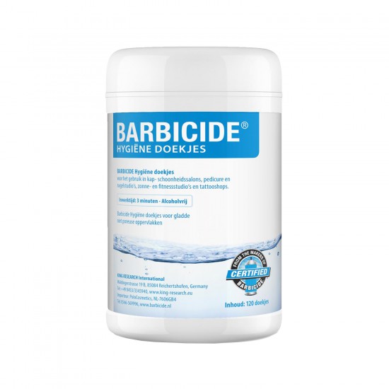 Hygiene Doekjes Barbicide 120pcs