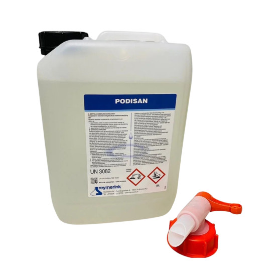 Podisan 5000ml met Kraan - Desinfectie & Inactivatie Vloeistof