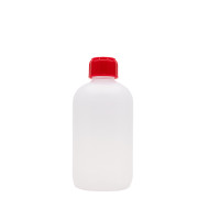 Bouteille liquide de 250ml avec bouchon rouge